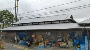 南足柄市k様邸納屋屋根施工